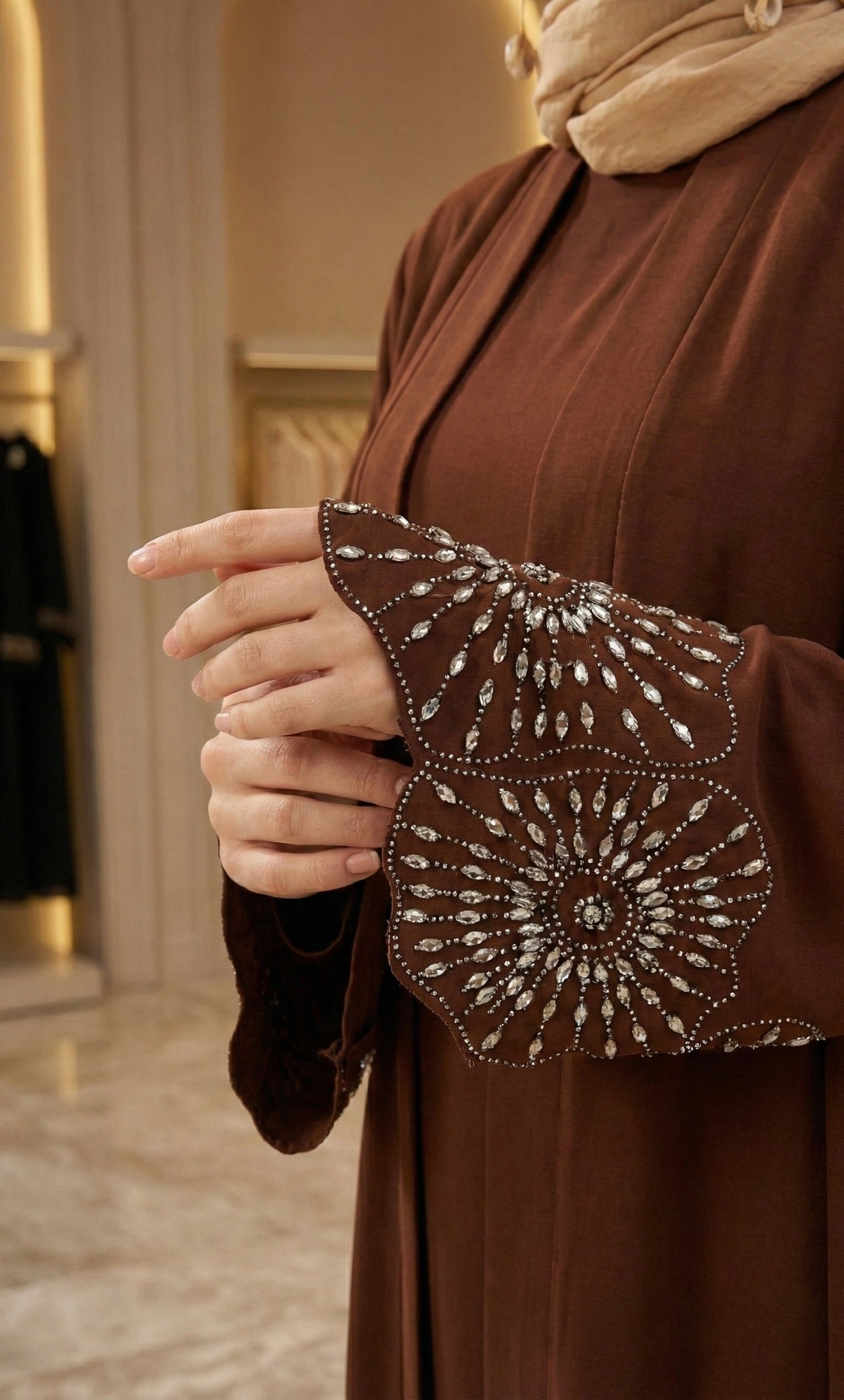 The Amber Twilight Abaya